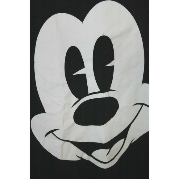 Mickey Mouse M28 Disney Neff Unisex Graphic T-Shirt Black Crew Neck Cotton Med - Picture 9 of 9